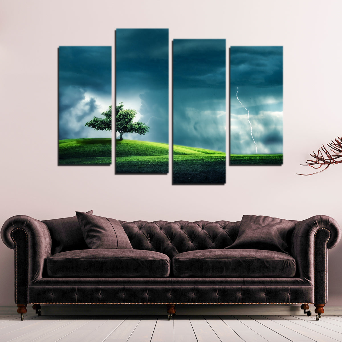 Tree Alone Wall Art