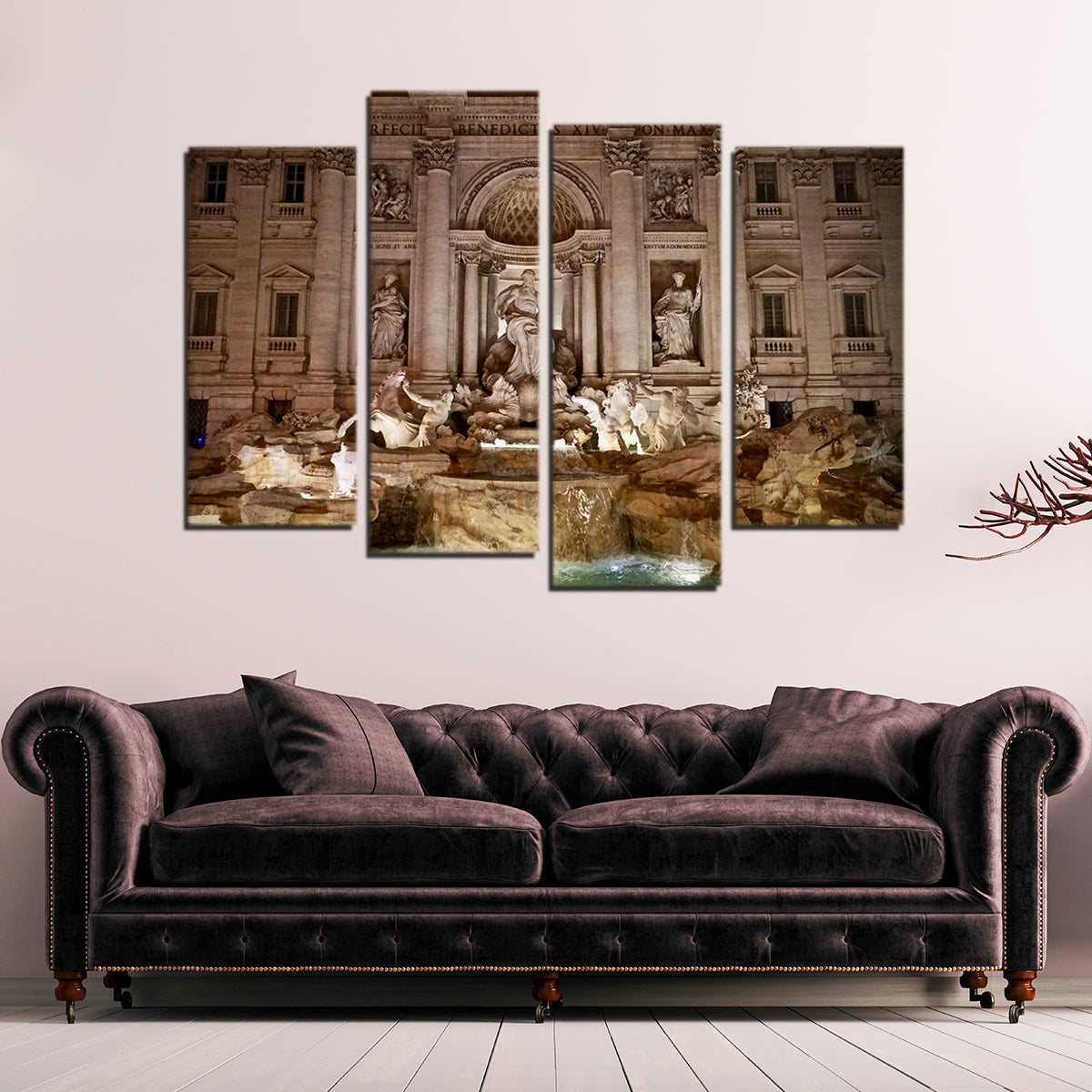 Trevi Fountain Wall Art