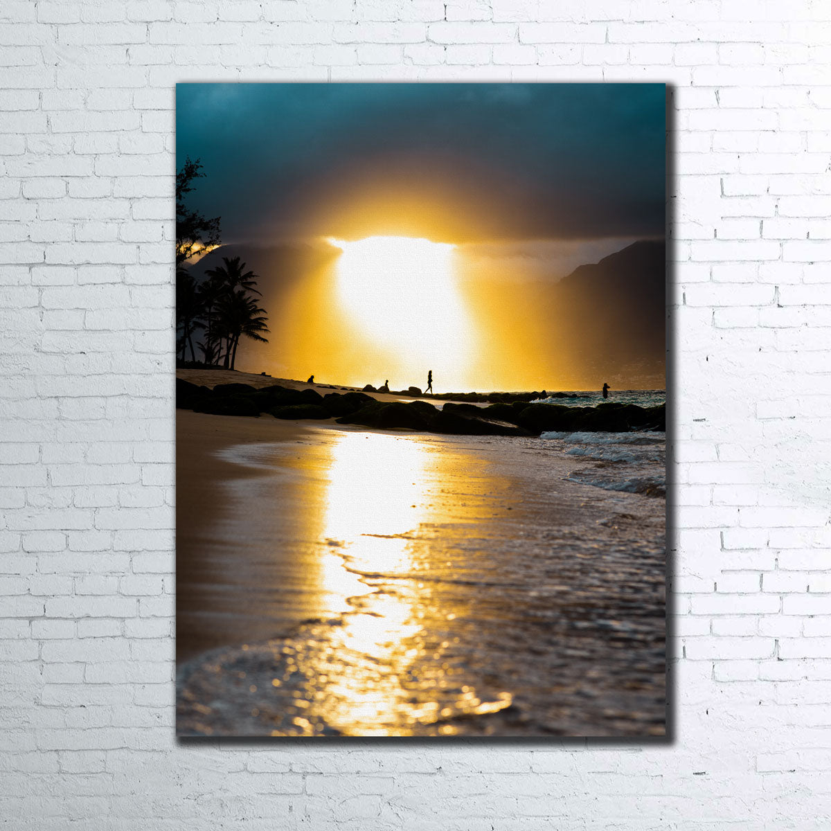 Tropical Sunset Wall Art