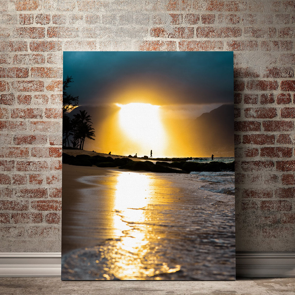 Tropical Sunset Wall Art