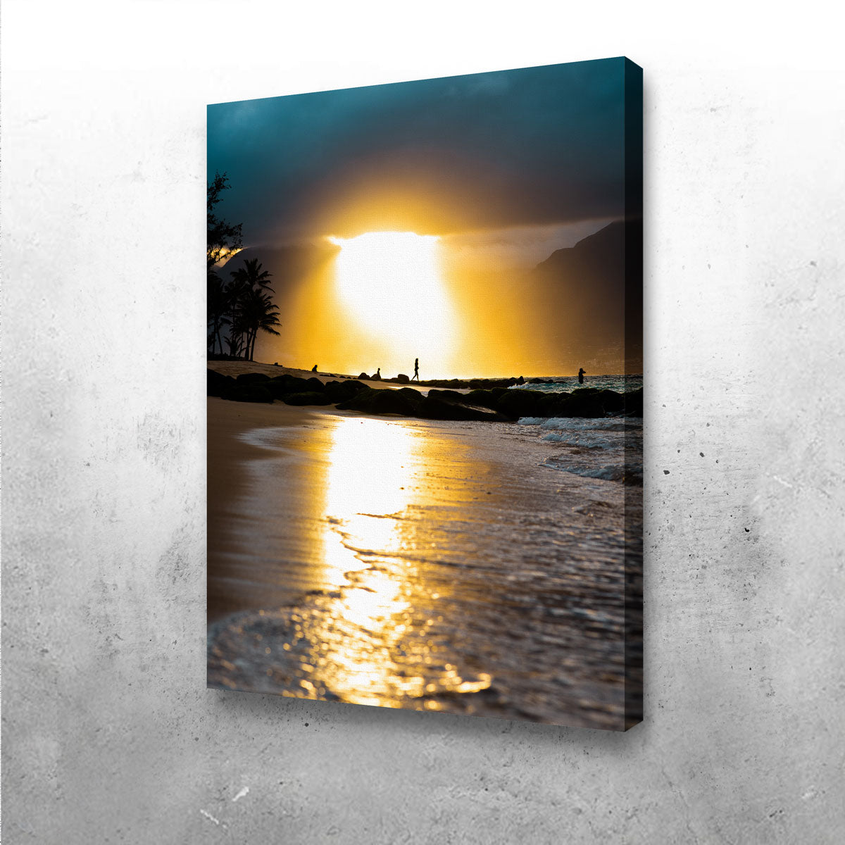 Tropical Sunset Wall Art