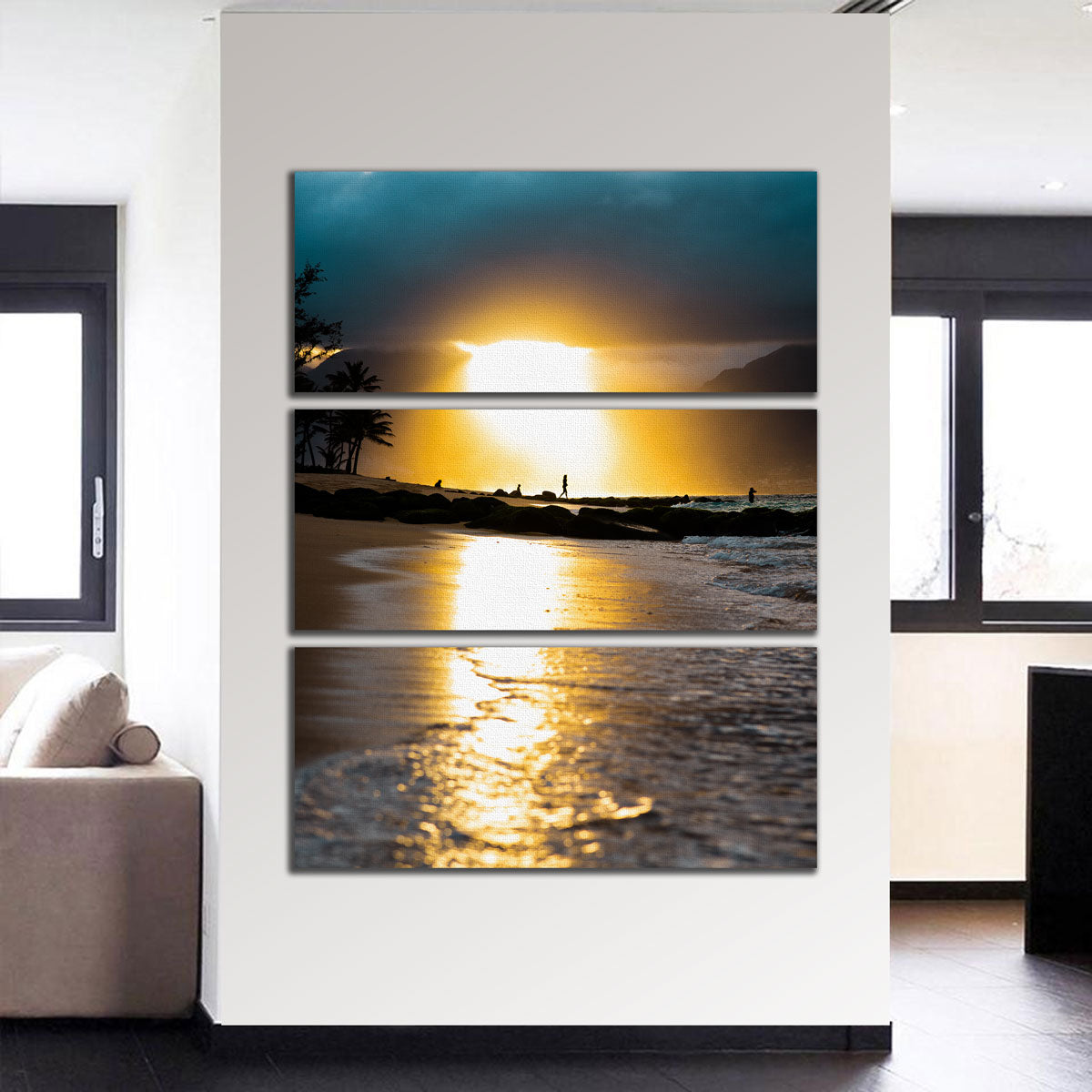 Tropical Sunset Wall Art