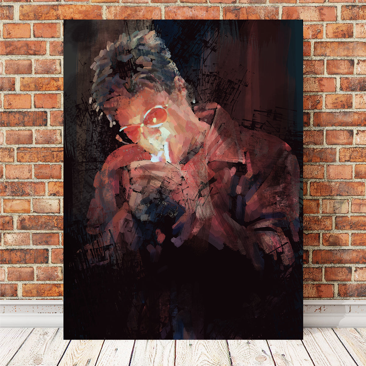 Smoking Tyler Wall Art