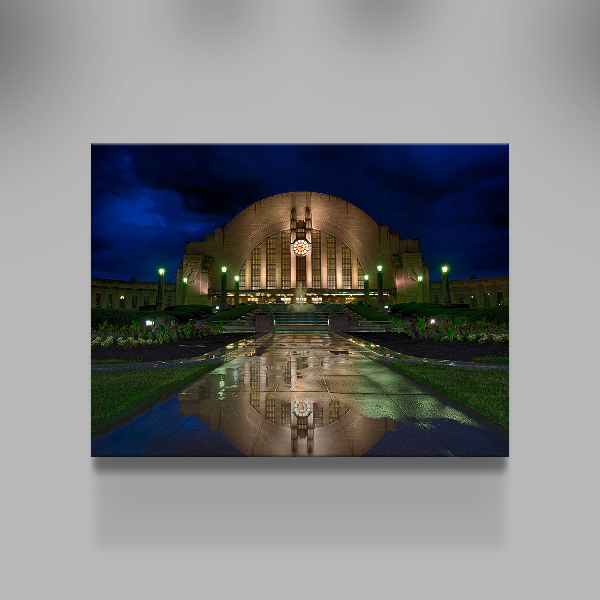 Cincinnati Union Terminal Reflection Wall Art