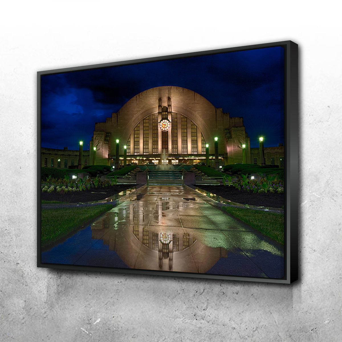 Cincinnati Union Terminal Reflection Wall Art