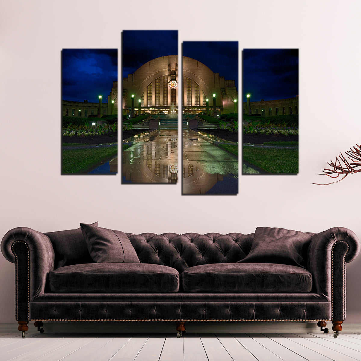 Cincinnati Union Terminal Reflection Wall Art