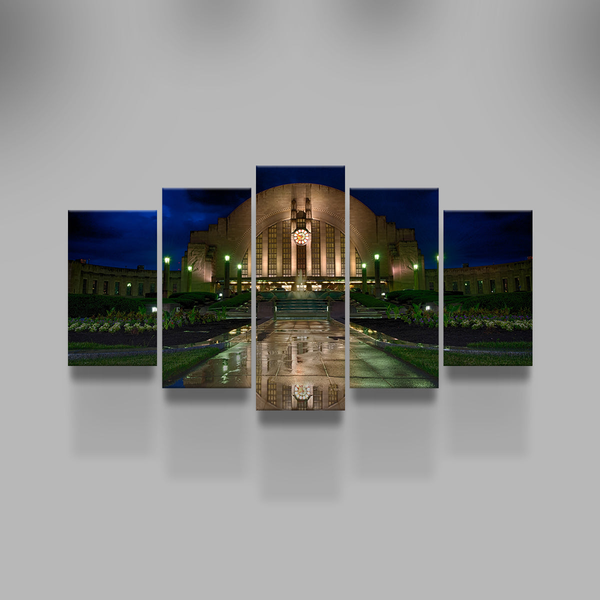 Cincinnati Union Terminal Reflection Wall Art