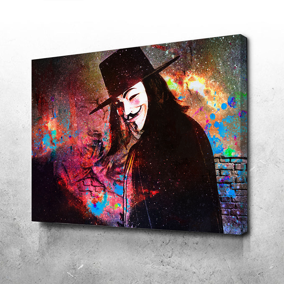 V For Vendetta Wall Art
