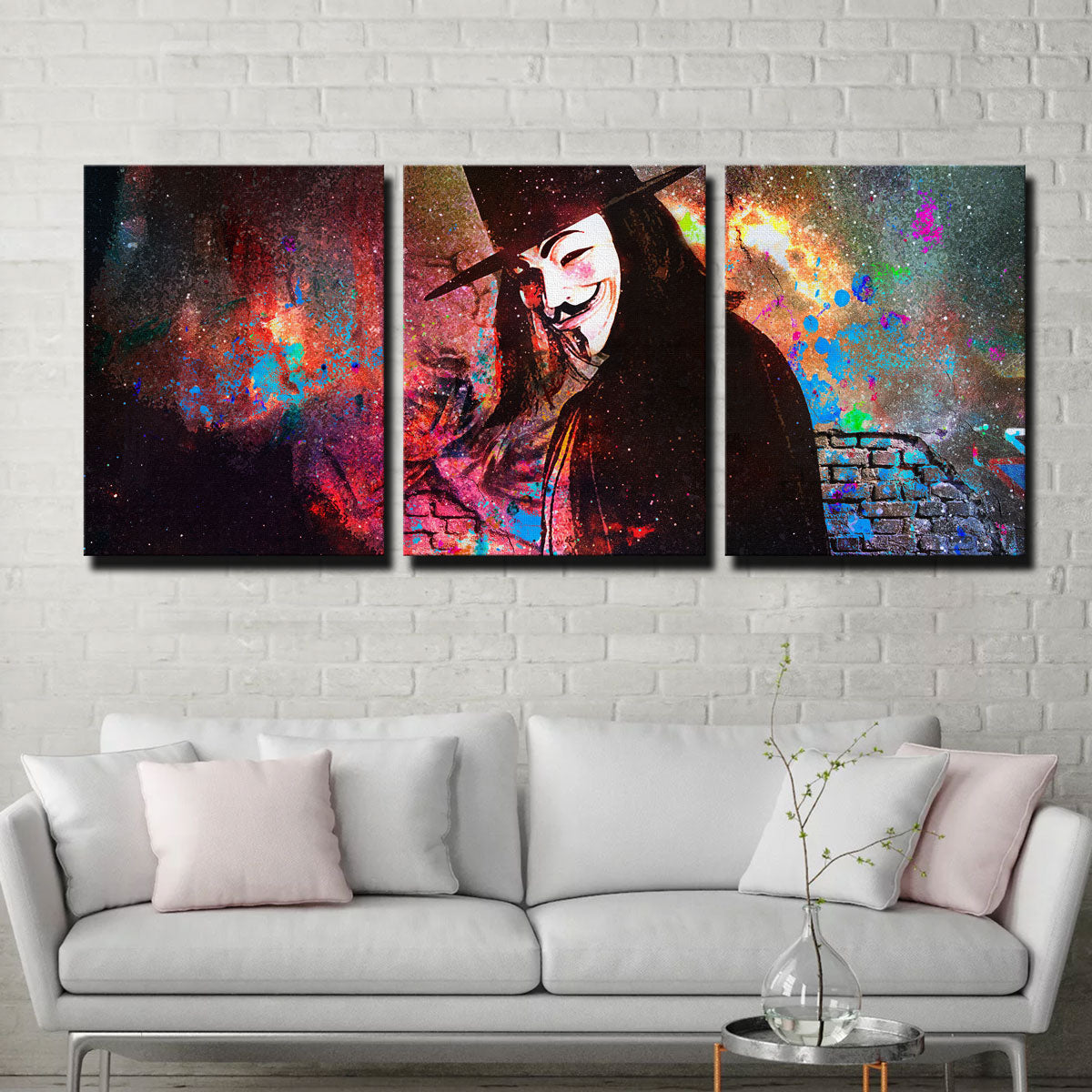 V For Vendetta Wall Art