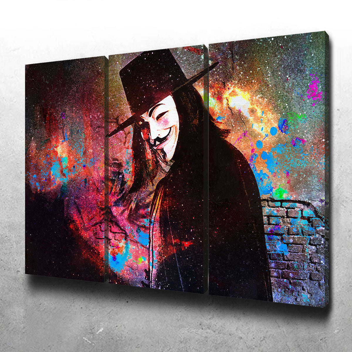 V For Vendetta Wall Art