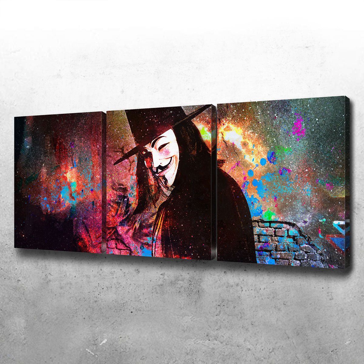 V For Vendetta Wall Art