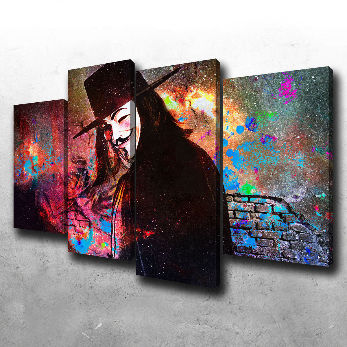 V For Vendetta Wall Art