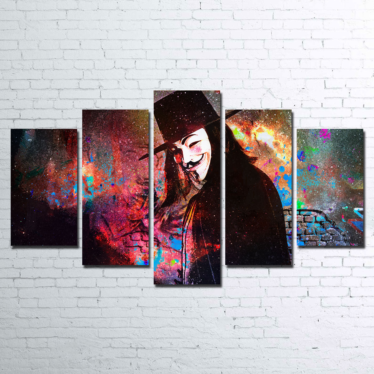 V For Vendetta Wall Art