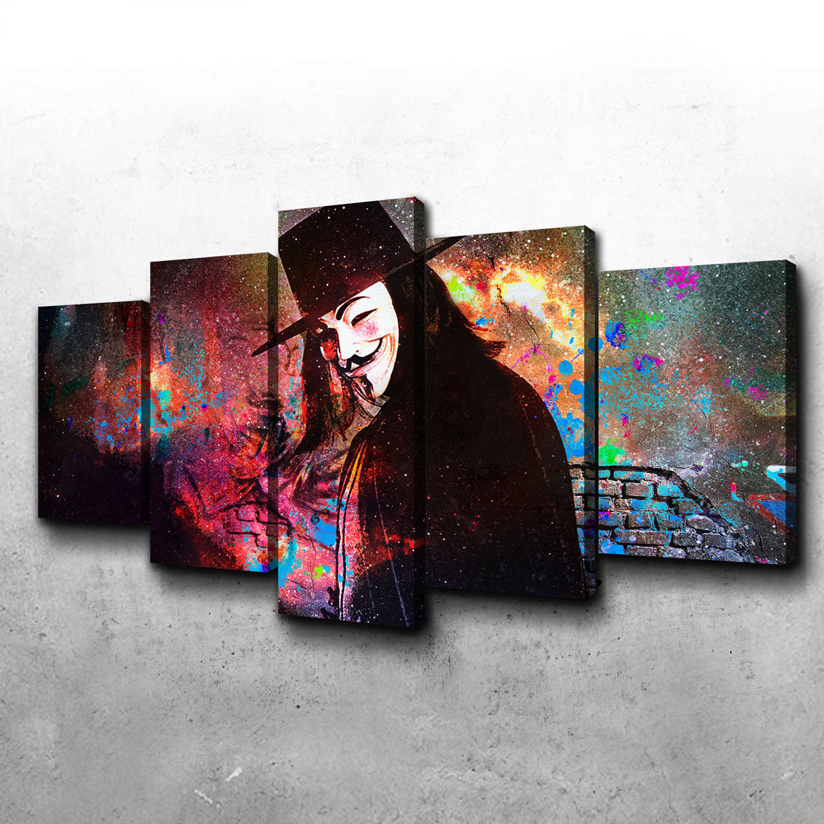 V For Vendetta Wall Art