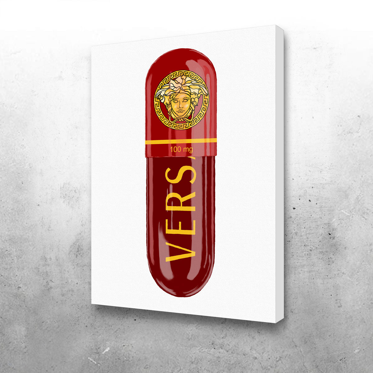 Versace Eros Flame 100MG Wall Art
