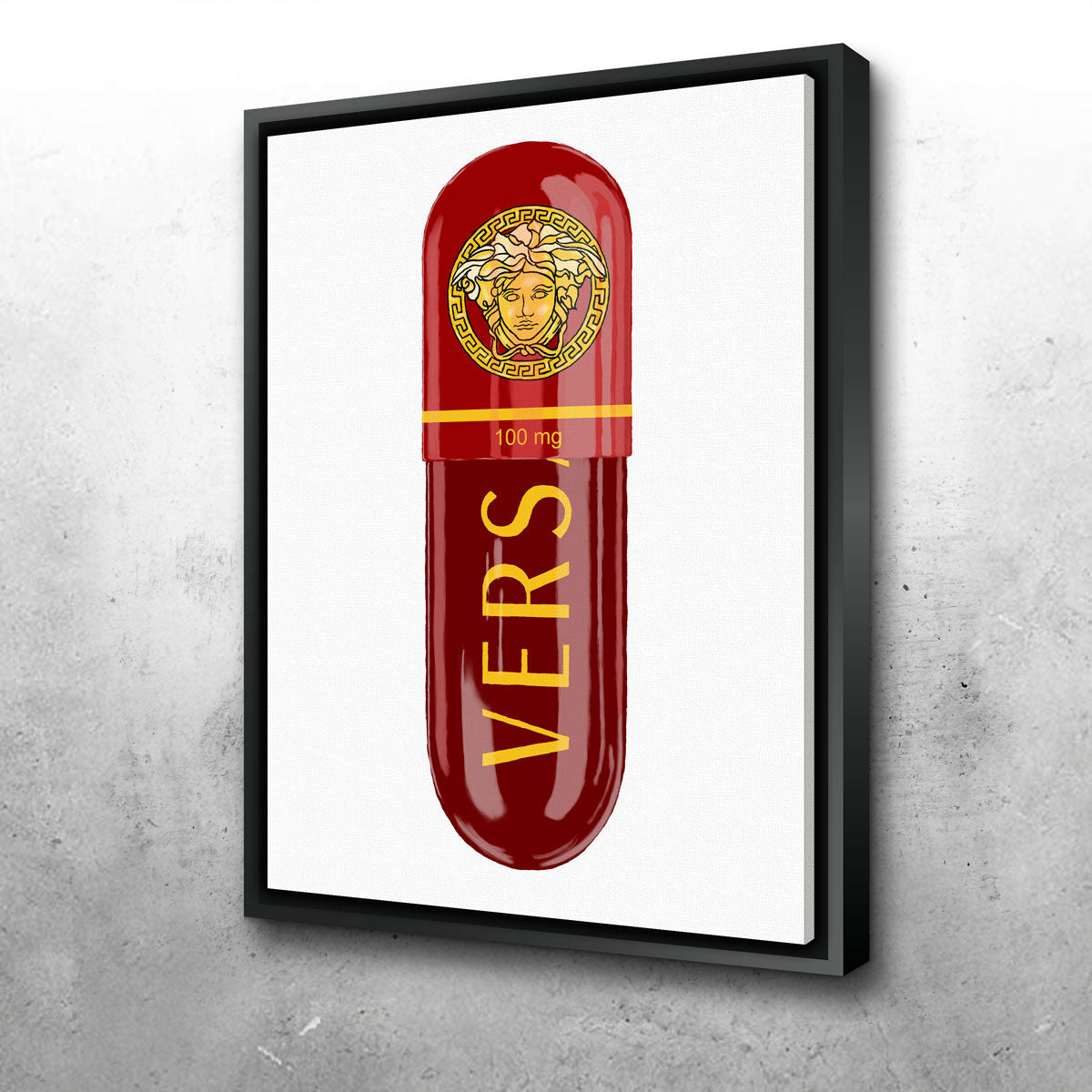 Versace Eros Flame 100MG Wall Art