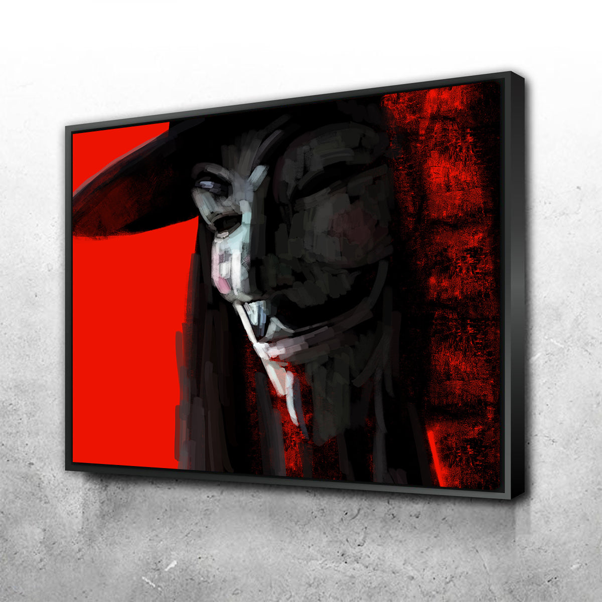 V In Abstract Wall Art