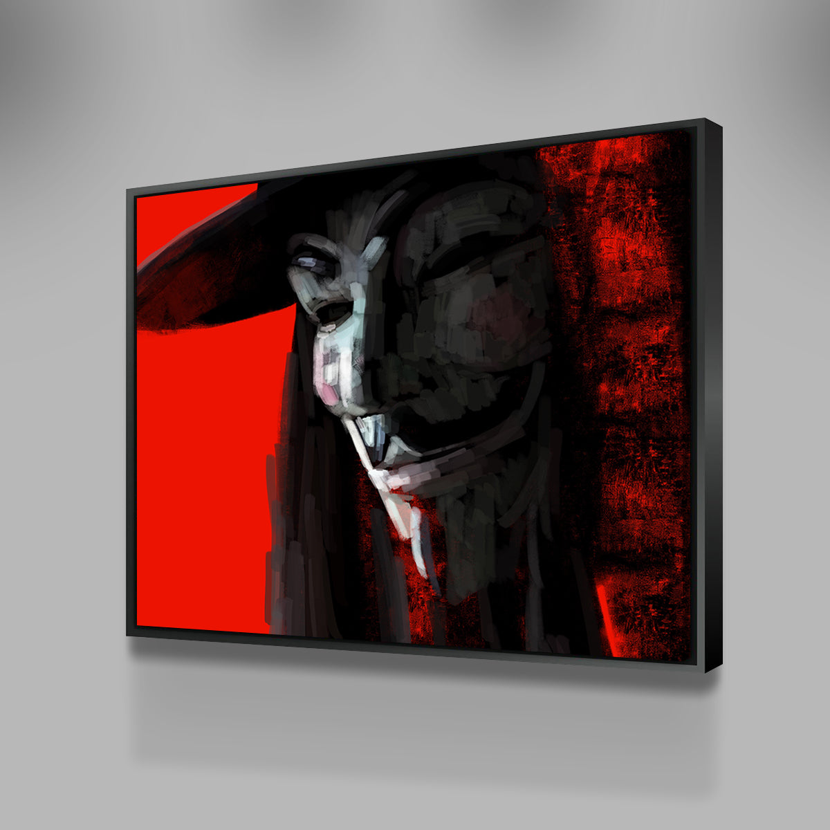 V In Abstract Wall Art