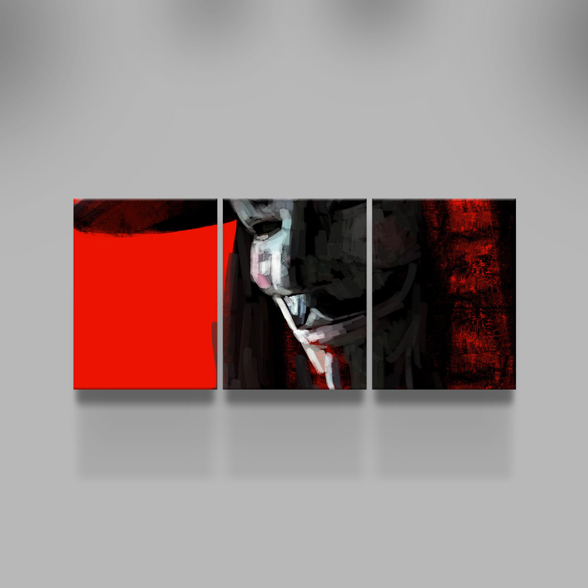 V In Abstract Wall Art