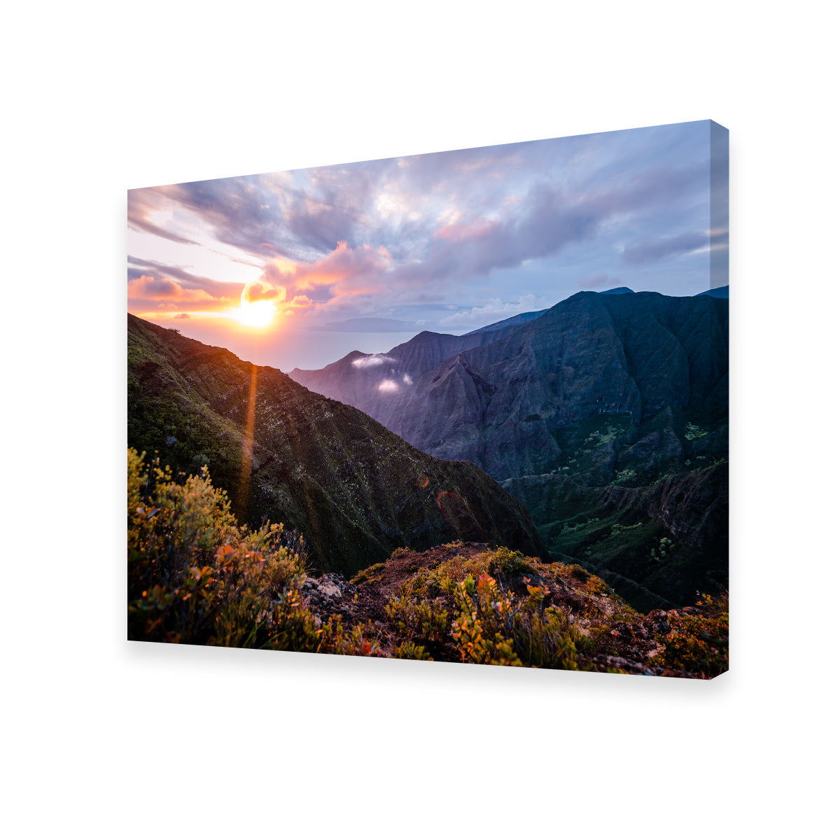 Valley Sunset Wall Art