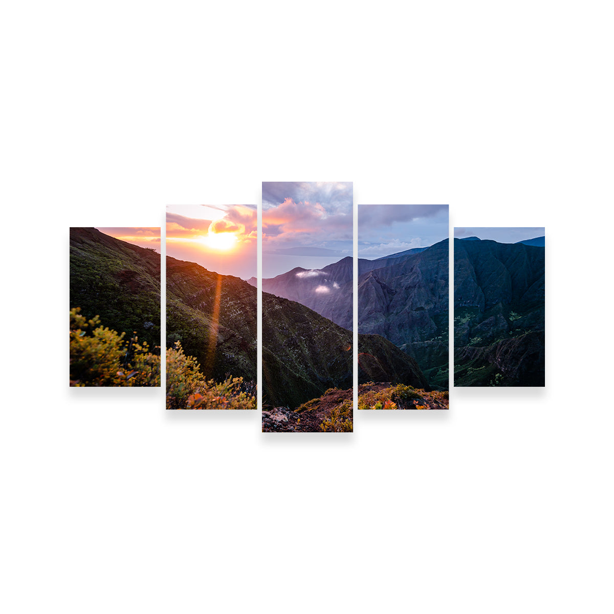 Valley Sunset Wall Art