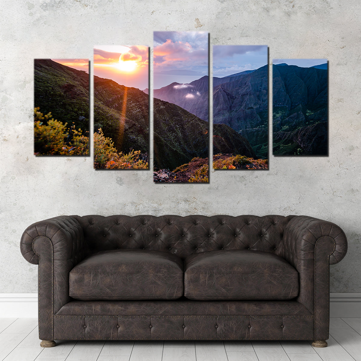 Valley Sunset Wall Art