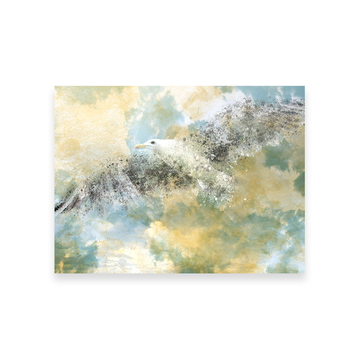 Vanishing Seagull Wall Art