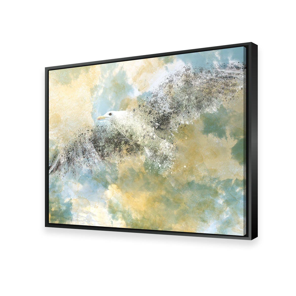 Vanishing Seagull Wall Art