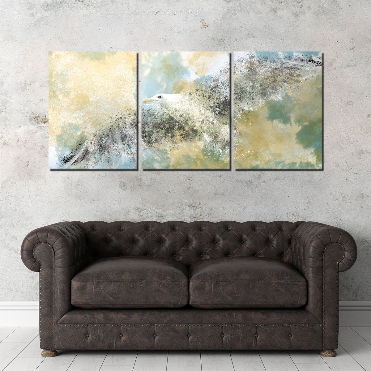 Vanishing Seagull Wall Art