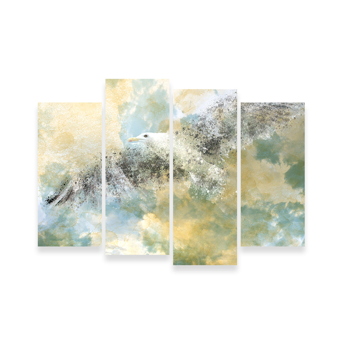 Vanishing Seagull Wall Art