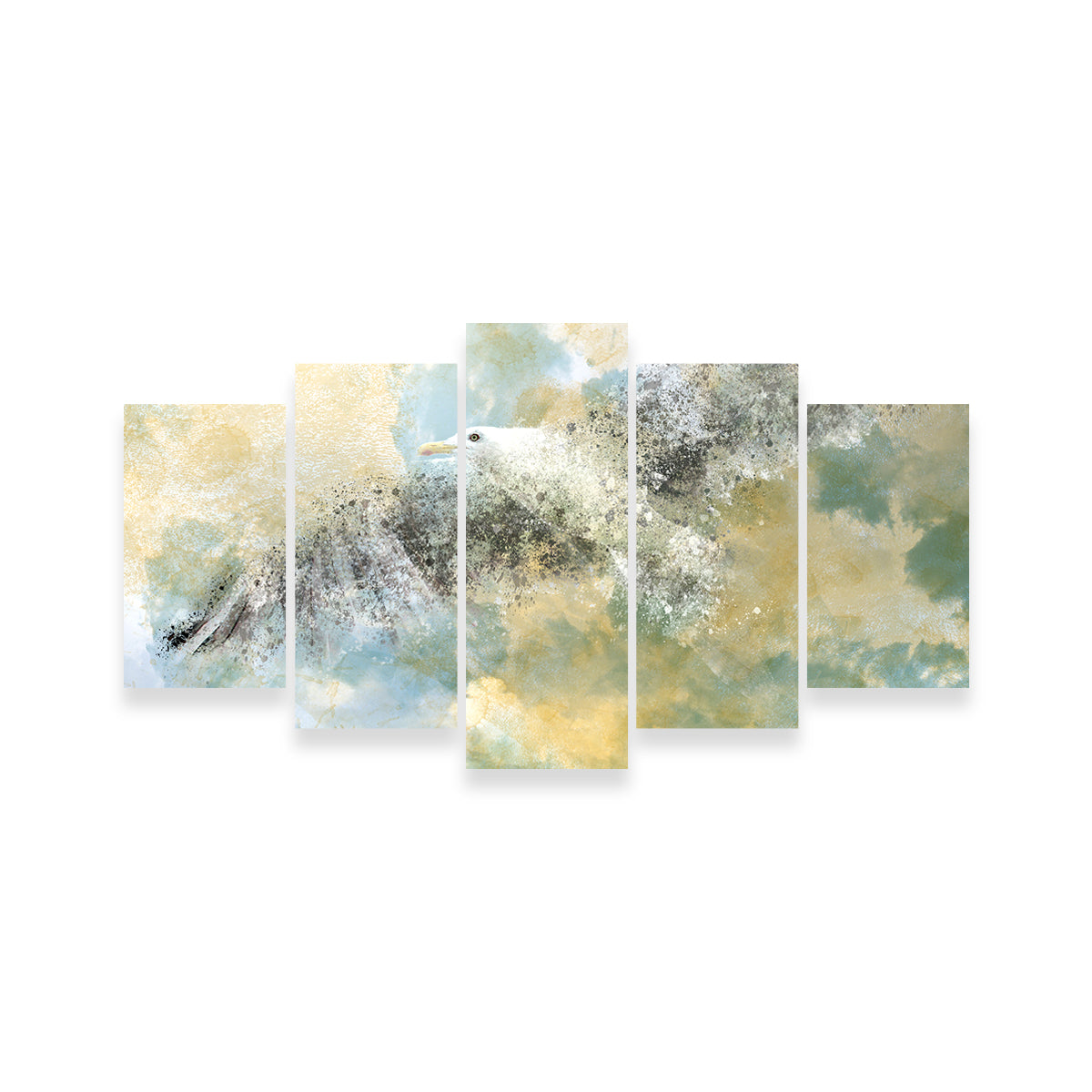 Vanishing Seagull Wall Art
