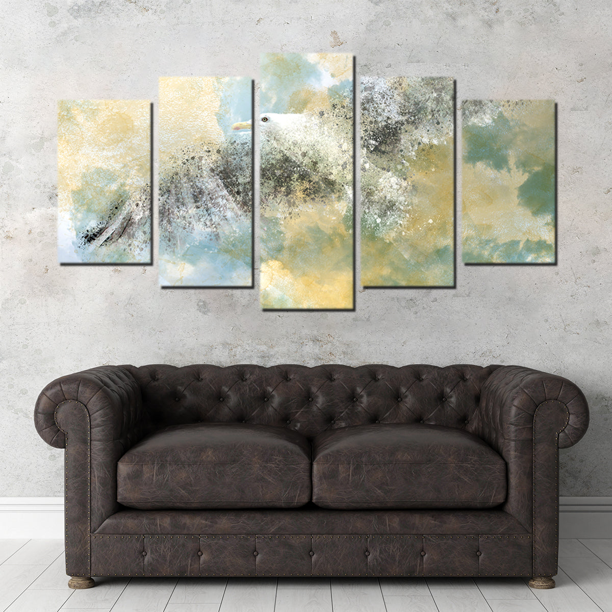Vanishing Seagull Wall Art