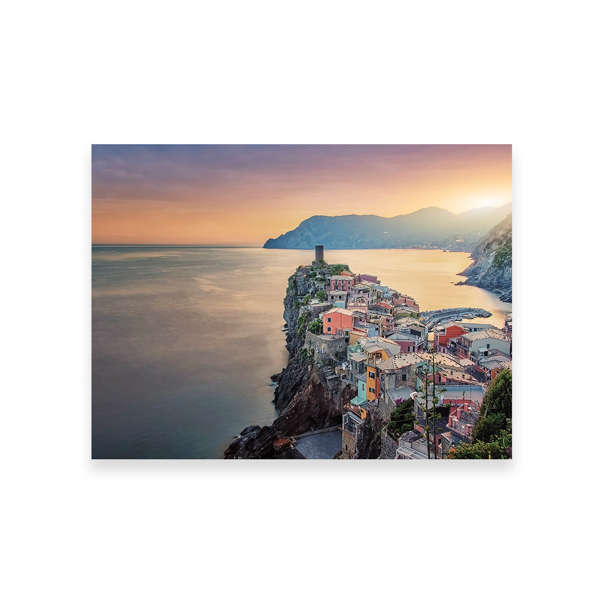 Vernazza Sunset Wall Art