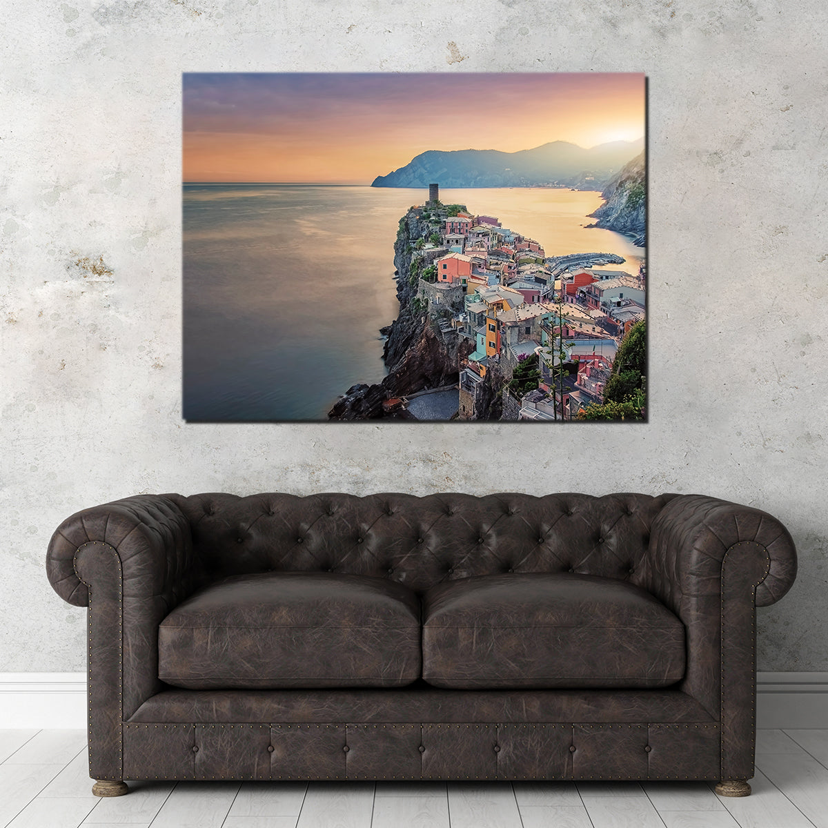Vernazza Sunset Wall Art