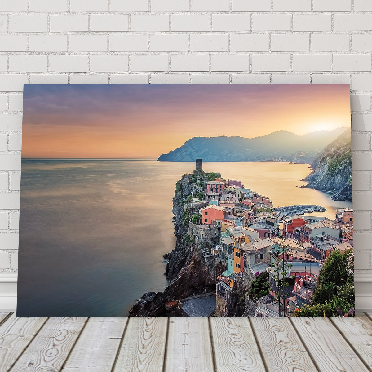 Vernazza Sunset Wall Art