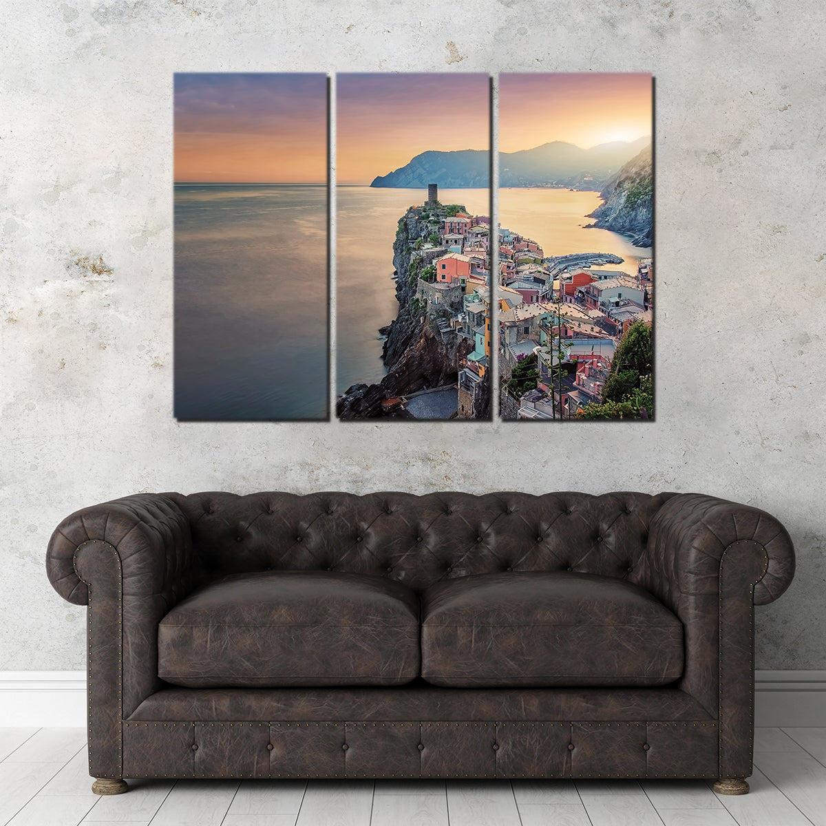 Vernazza Sunset Wall Art