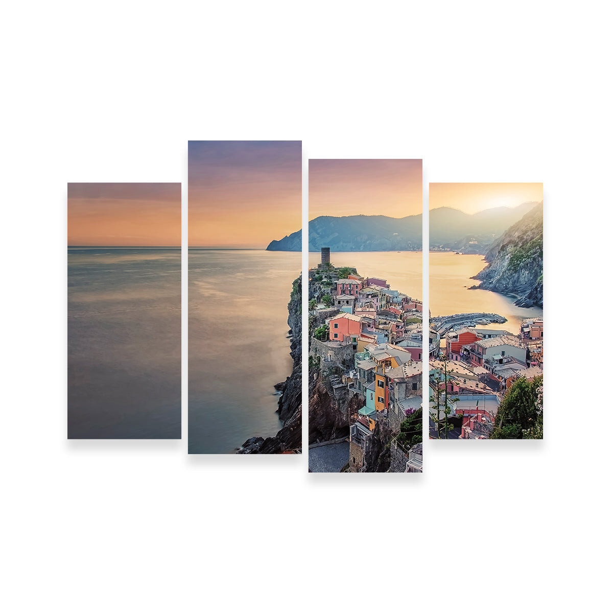 Vernazza Sunset Wall Art