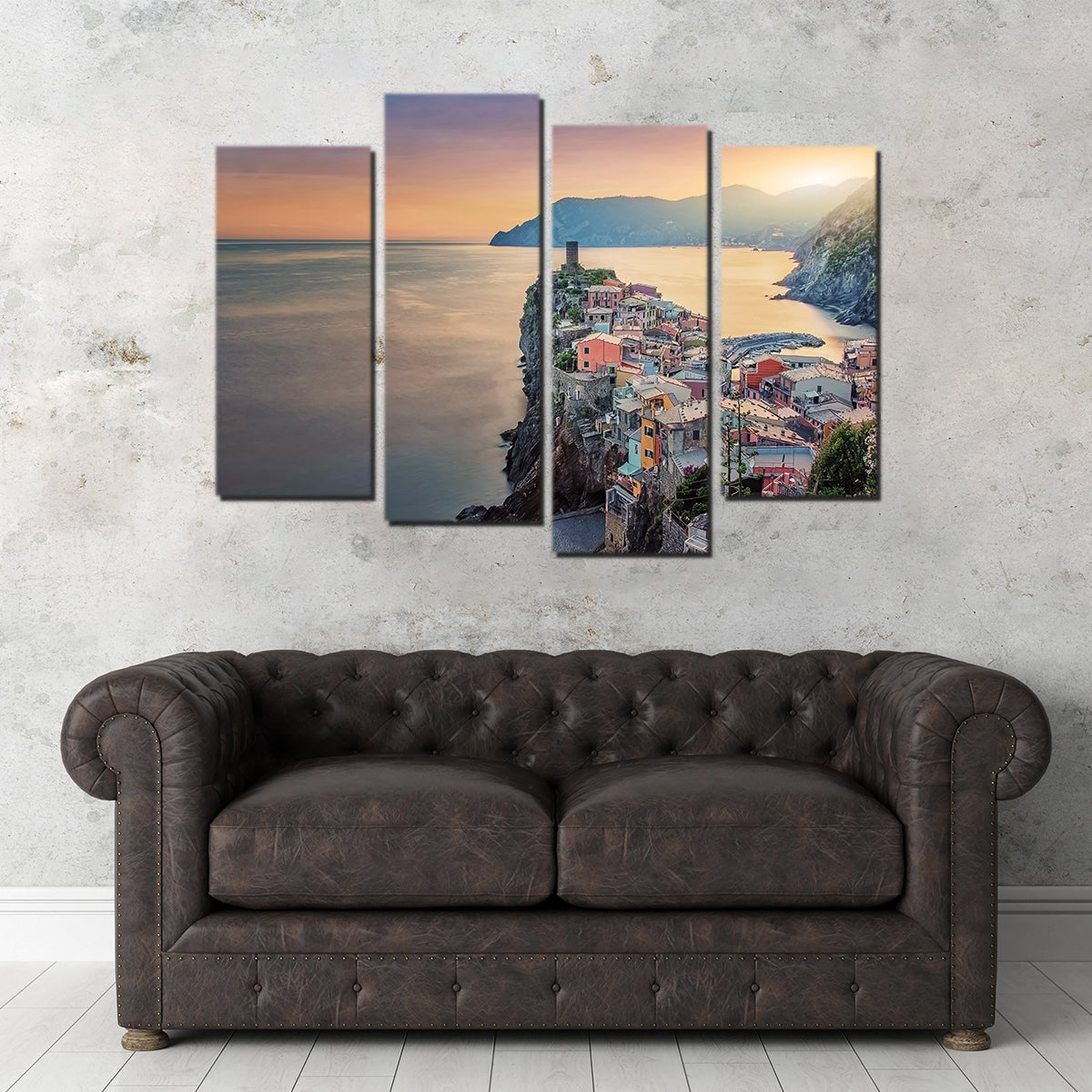 Vernazza Sunset Wall Art