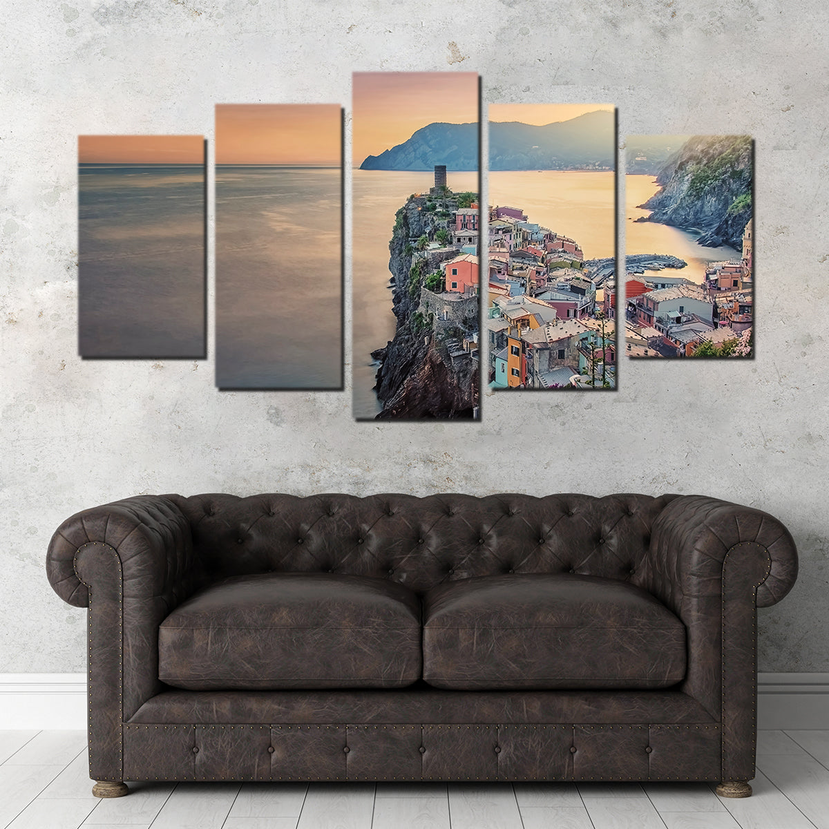 Vernazza Sunset Wall Art
