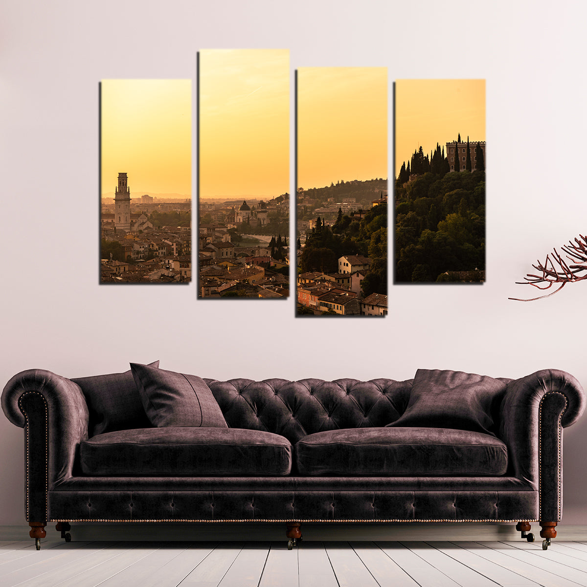 Verona Panorama Wall Art