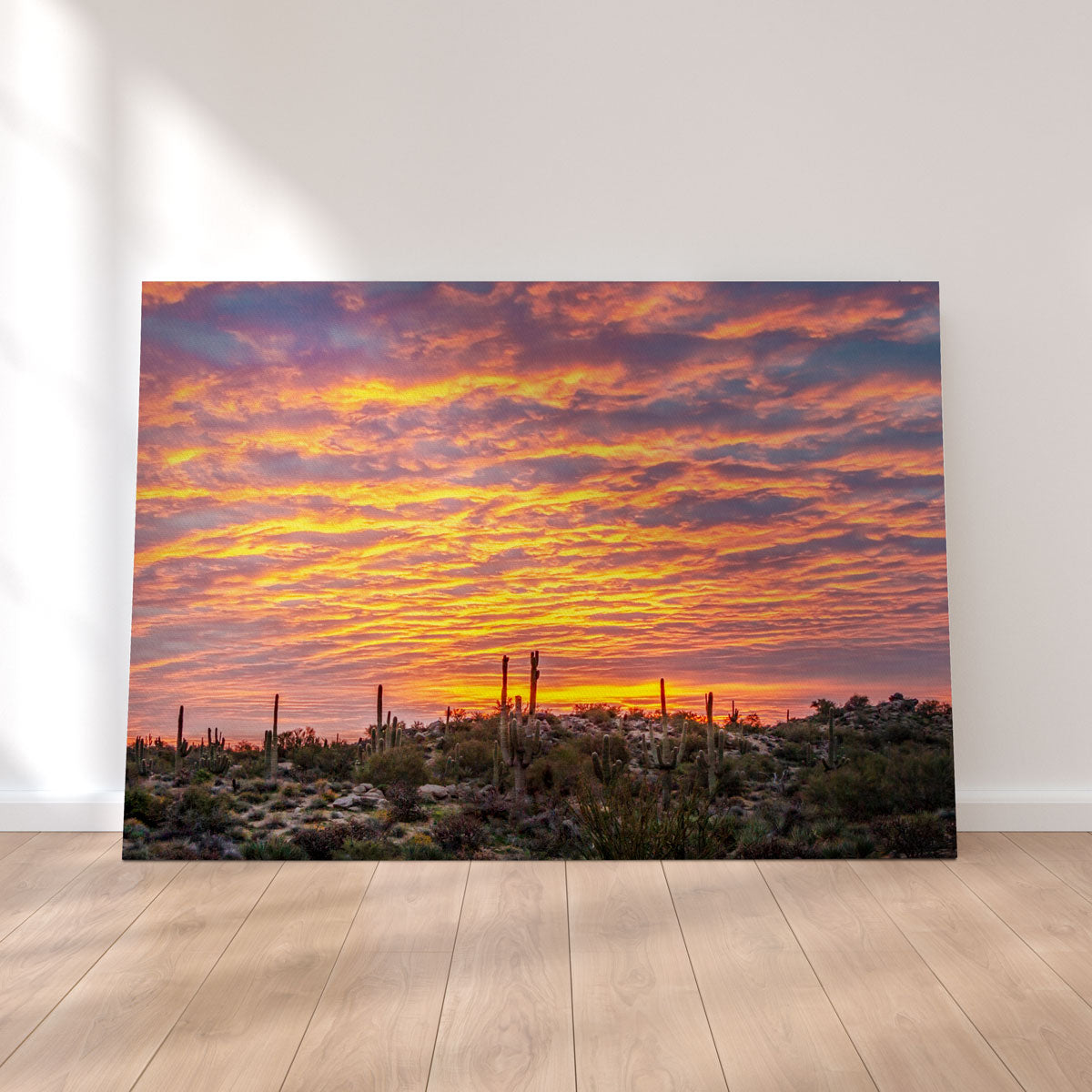 Vibrant Arizona Desert Sunrise Wall Art