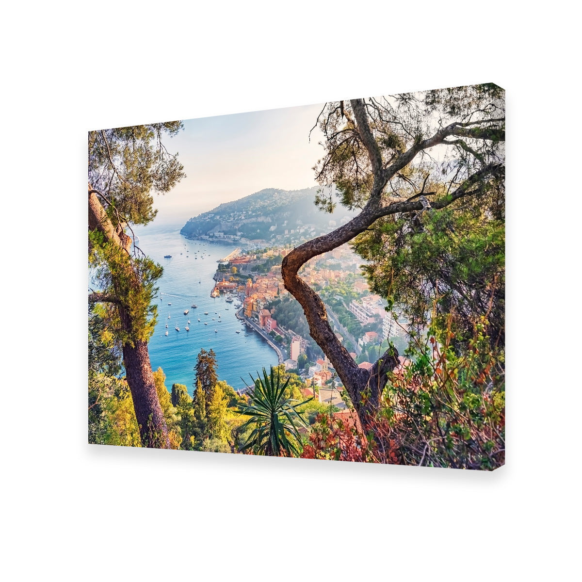 Villefranche Coastline Wall Art