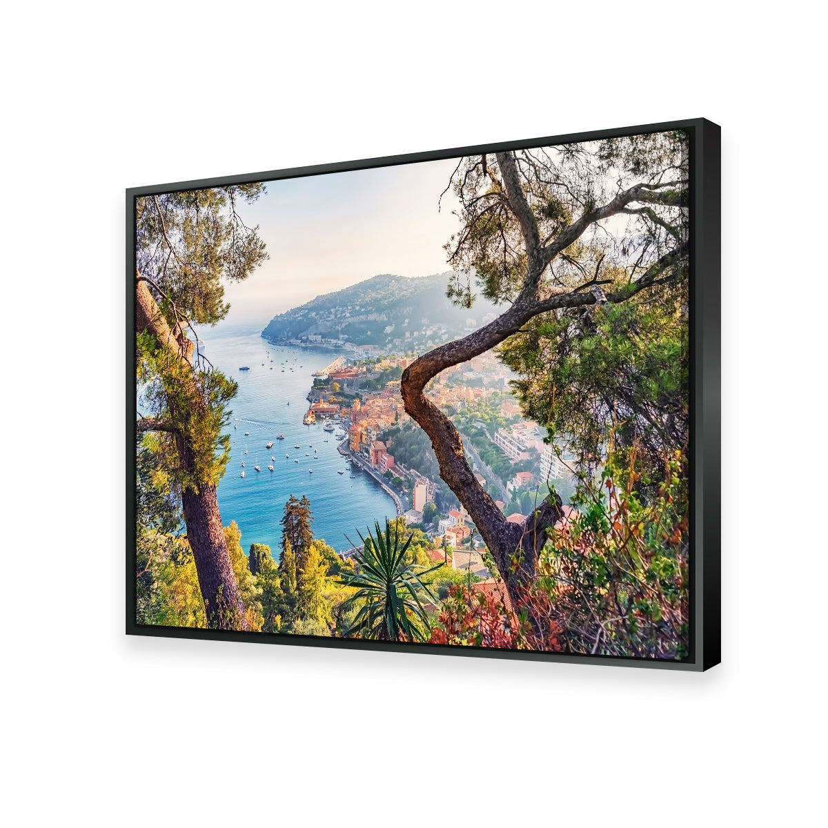 Villefranche Coastline Wall Art