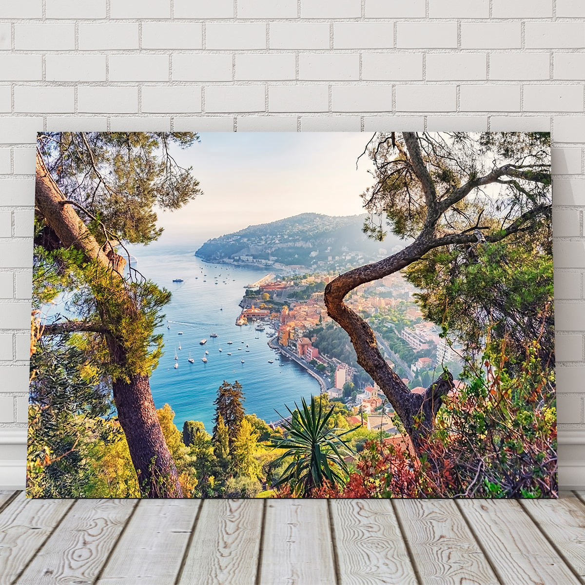 Villefranche Coastline Wall Art