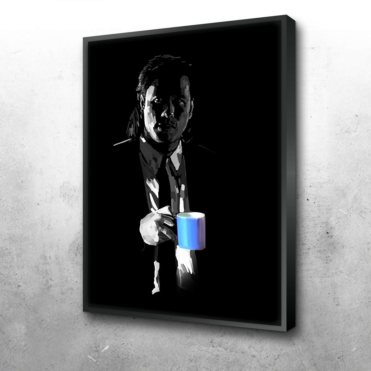 Vincent With His mug Wall Art