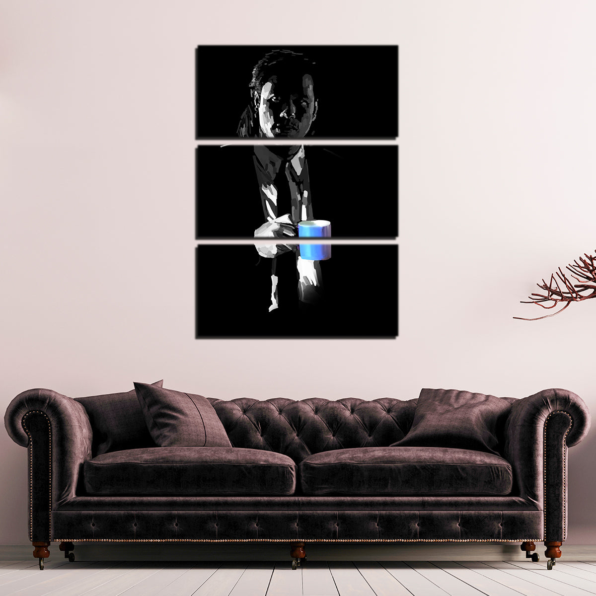 Vincent With His mug Wall Art
