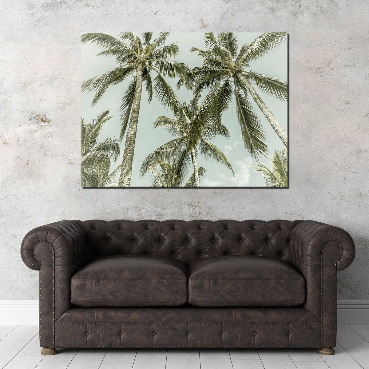 Vintage Palm Trees Wall Art