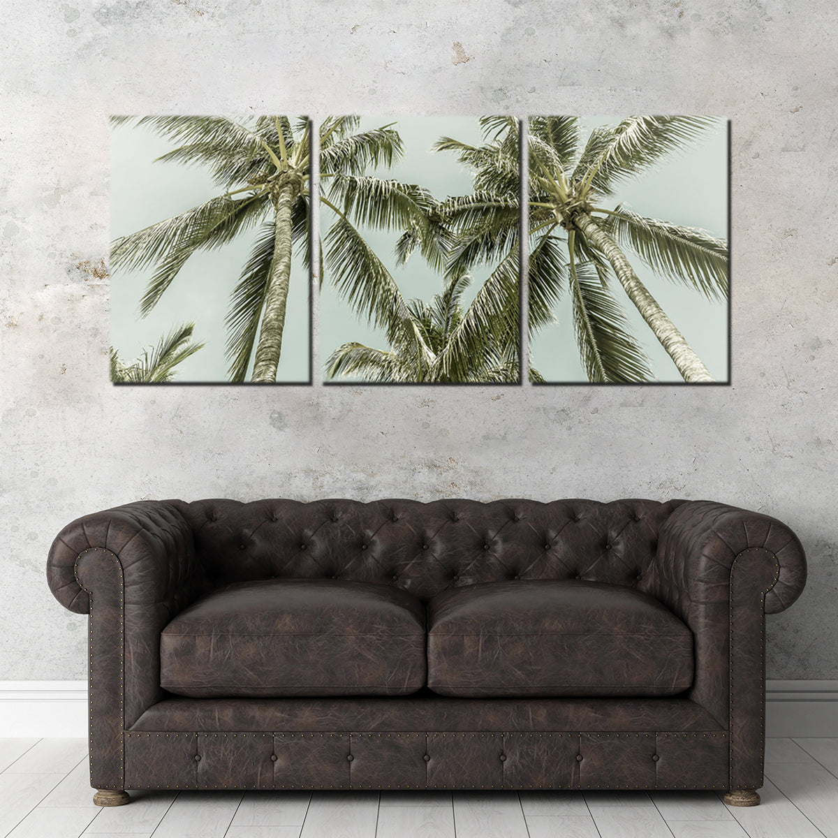 Vintage Palm Trees Wall Art