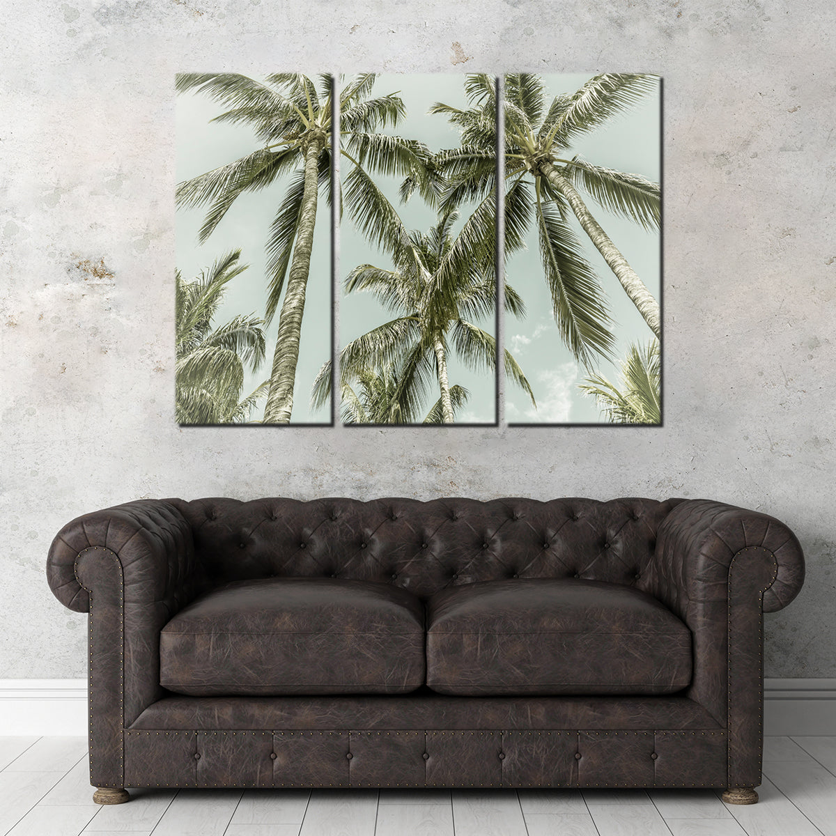Vintage Palm Trees Wall Art