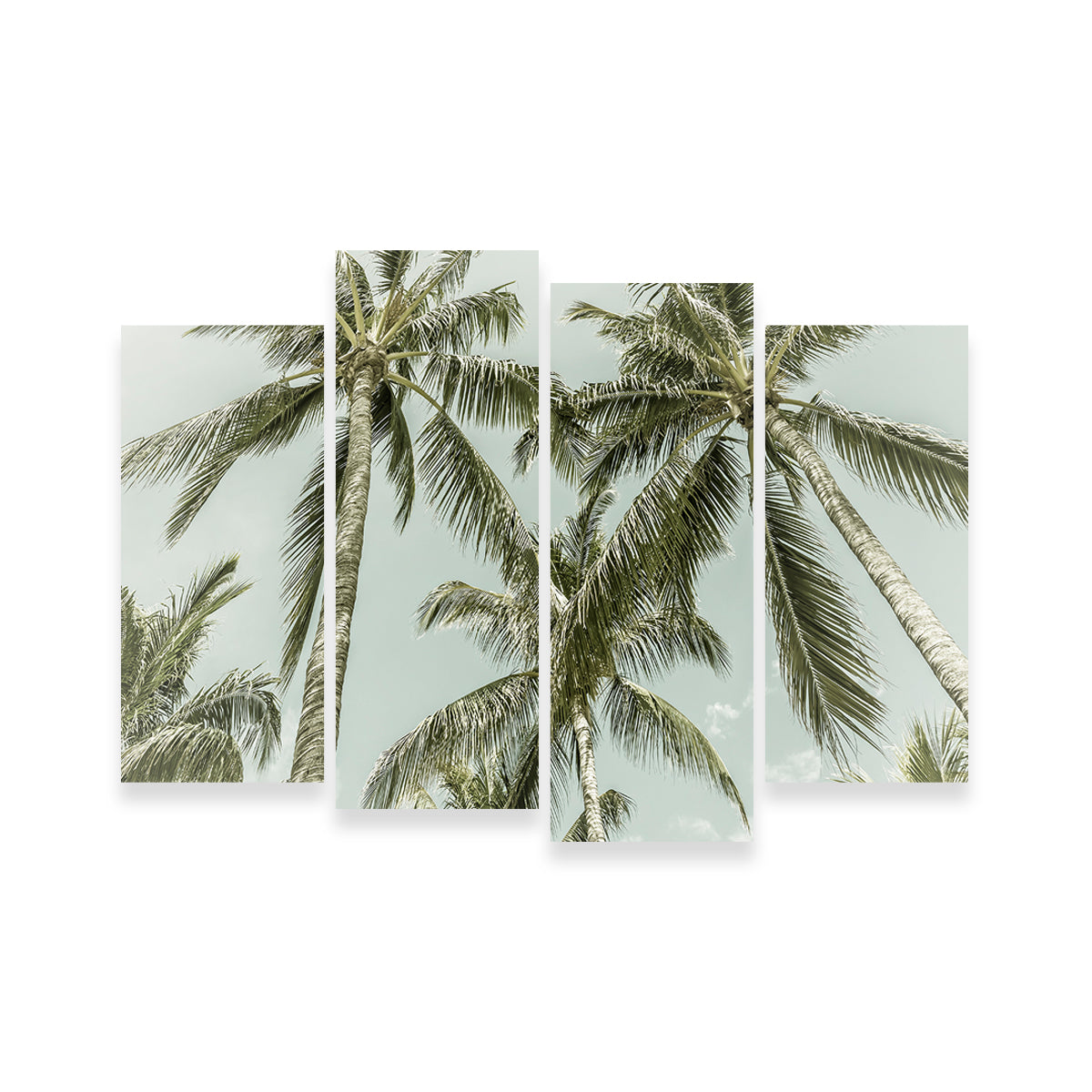 Vintage Palm Trees Wall Art